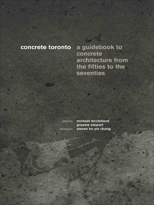cover image of Concrete Toronto